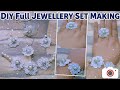 DIY Minimalist Jewellery Set with less| Kam Saman Me Banaye Sundar Jewellery ✨