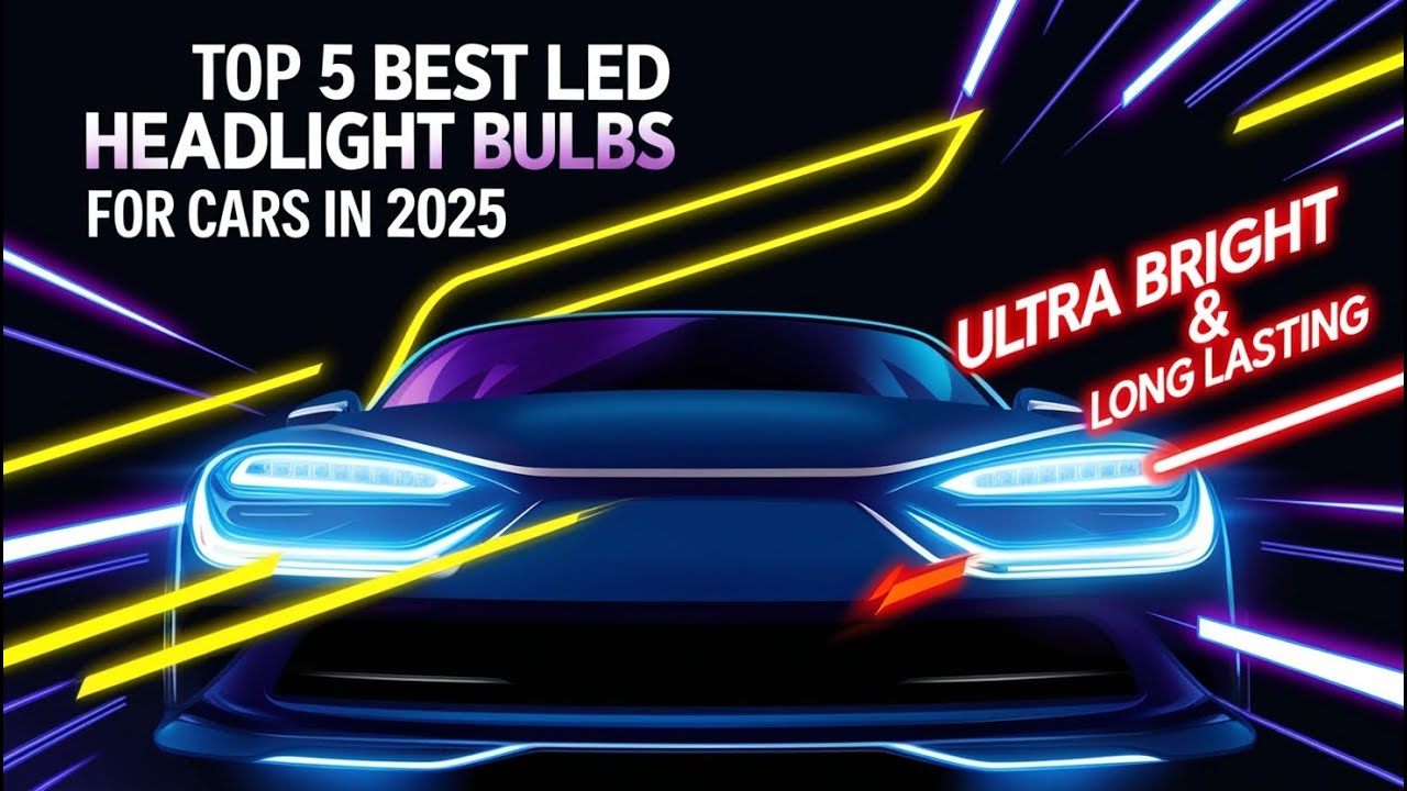 Top 5 Best LED Headlight Bulbs for Cars in 2025 – Ultra Bright & Long Lasting!