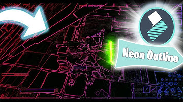 Neon Outline Effect - Tutorial in Filmora X/9 - How To Edit A Fortnite Montage on Filmora X/9