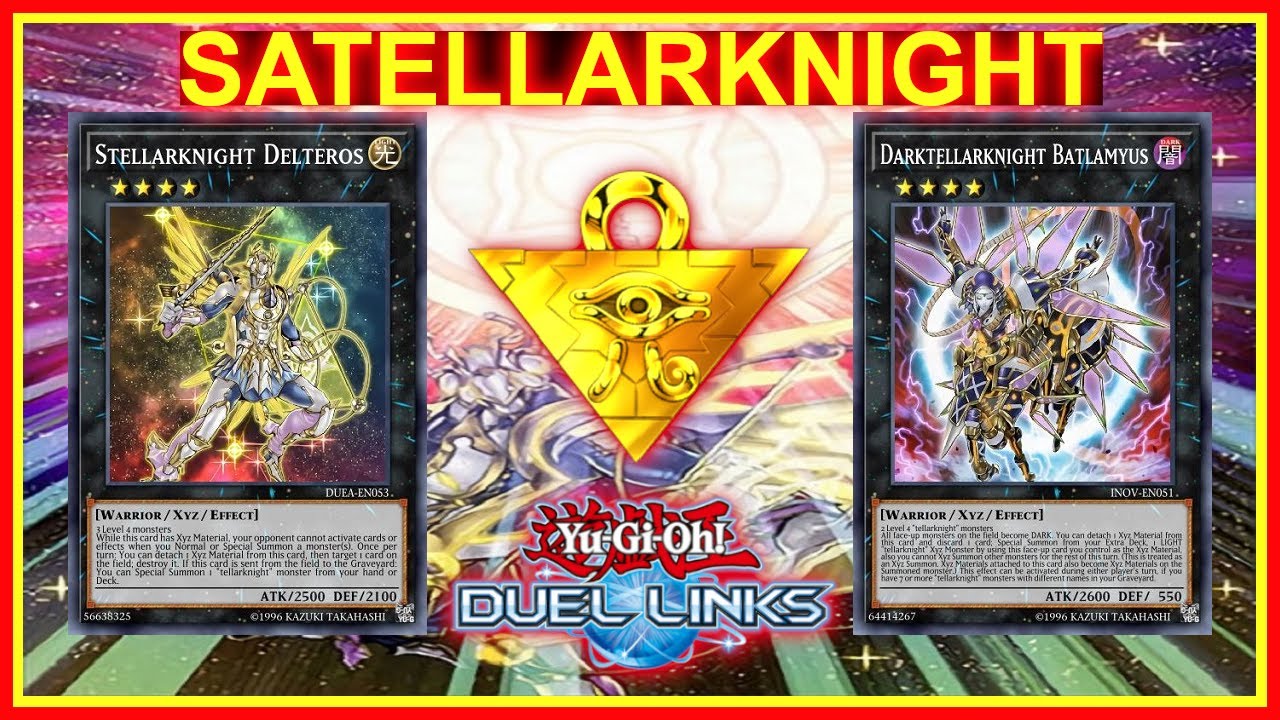 SATELLARKNIGHT/SATELCABALLERO (1.1) Meta DECK [YuGiOh! Duel Links