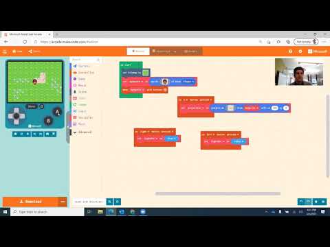 MakeCode Arcade: directional projectiles