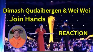 Amazing! Dimash, Wei Wei  the best? Join Hands, Golden Panda Awards,