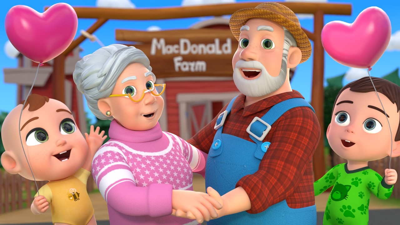 Skidamarink – Gentle & Sweet Grandparents Song + More Lalafun Nursery Rhymes & Kids Songs