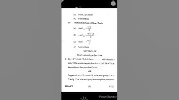 Msc - mathematics - first semester - advance discrete mathematics - bu Bhopal #exam #msc #math