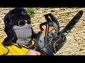 Cooking with chainsaw
