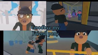 Goodbye pony piggy animation