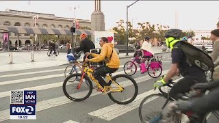 Critical Mass celebrates 30 years with bike ride through San Francisco