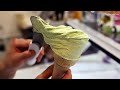 직접 뽑아낸 수제 보라젤라또 아이스크림 만들기 : Making gelato ice cream