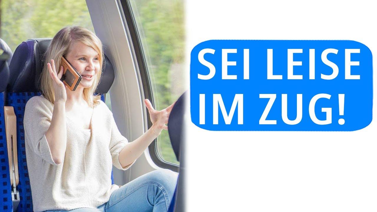 Ich Telefoniere Laut im Zug! - Bin Ich das A-Loch?