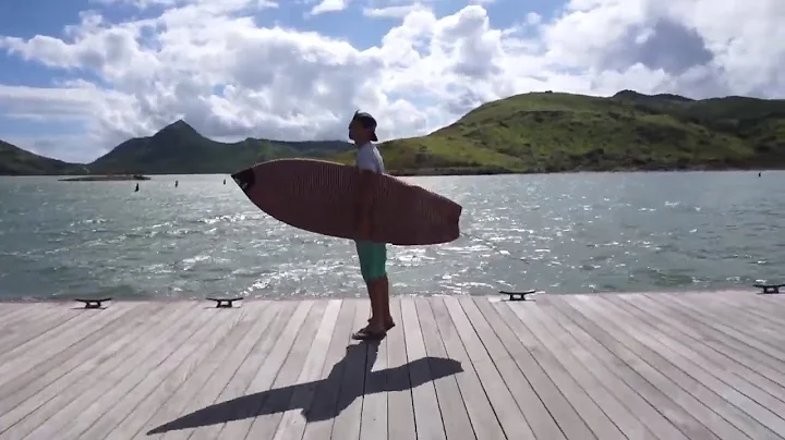 St. Kitts - Surfing from our Home - The Dream Beco...