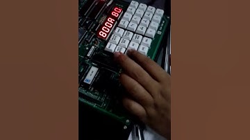 Tutorial - 4 How to input in 8085 microprocessor