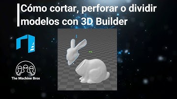 Cómo cortar, perforar o dividir modelos con 3D Builder