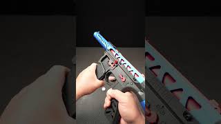 Competition-grade SQB gel blaster #toygun #airsoft #gelblaster #gelgun #gelsoft #wargame #weapontoy