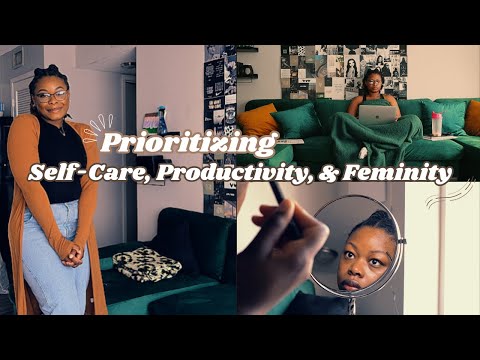 How I Prioritize Self-Care & Productiveness | CINEMATIC VLOG
