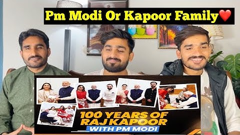 PAK REACT TO Celebrating 100 years of Raj Kapoor: PM Modi in conversation with Kapoor family