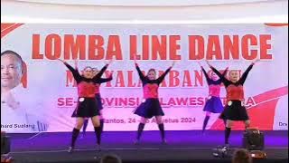 Download lagu Menyala Abangku🔥 LineDance #SeProvinsiSulut #Perform Smard Tombulu DC