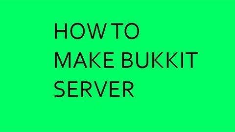 How to make bukkit server 1.6.4 and 1.7.2 windows/mac/linux