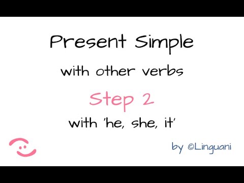 Present Simple - other verbs - step 2 - 1-minute lesson