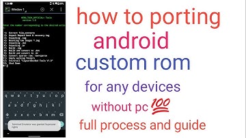 How to Port  Custom Rom to your Android Smartphone guide by [HERO TECH]