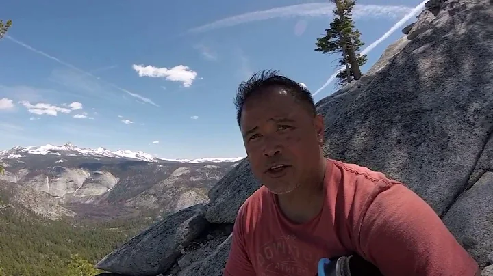 ascending subdome at Yosemite