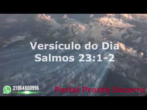 Vers\u00edculo do DIA Salmos 23:1-2 - 11\/06\/2020 - YouTube