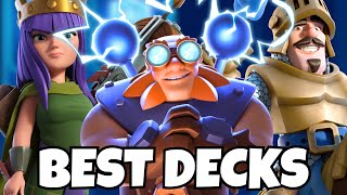 The BEST 10 Decks to Reach 10,000 Trophies (New Meta)
