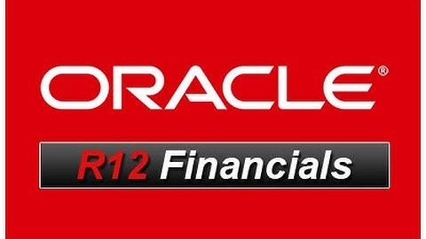 ORACLE APPS R12 FINANCIALS Online Training