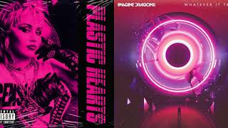 Miley Cyrus Ft. Billy Idol Vs Imagine Dragons - Night Crawlingwhatever It Takes Mashup