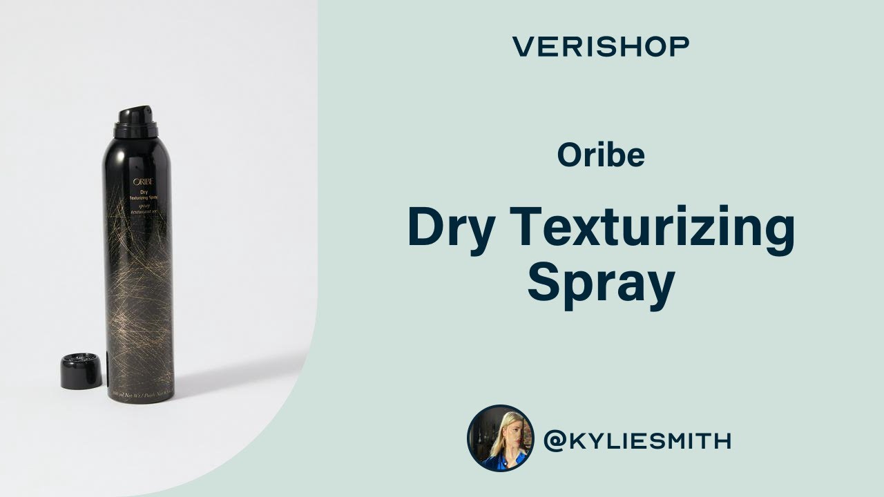 Oribe Dry Texturizing Spray Review - YouTube