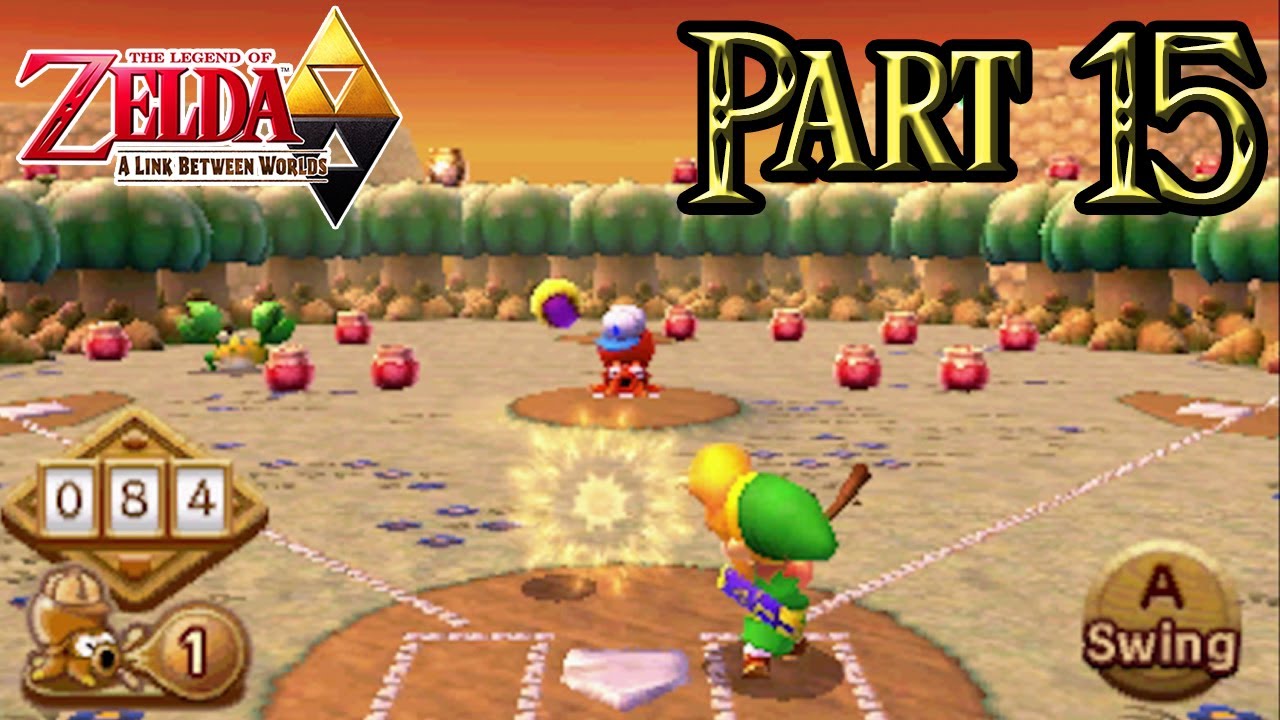 The Legend of Zelda: A Link Between Worlds - Part 15: Thieves' Town | Octoball Derby + Rupee Rush!