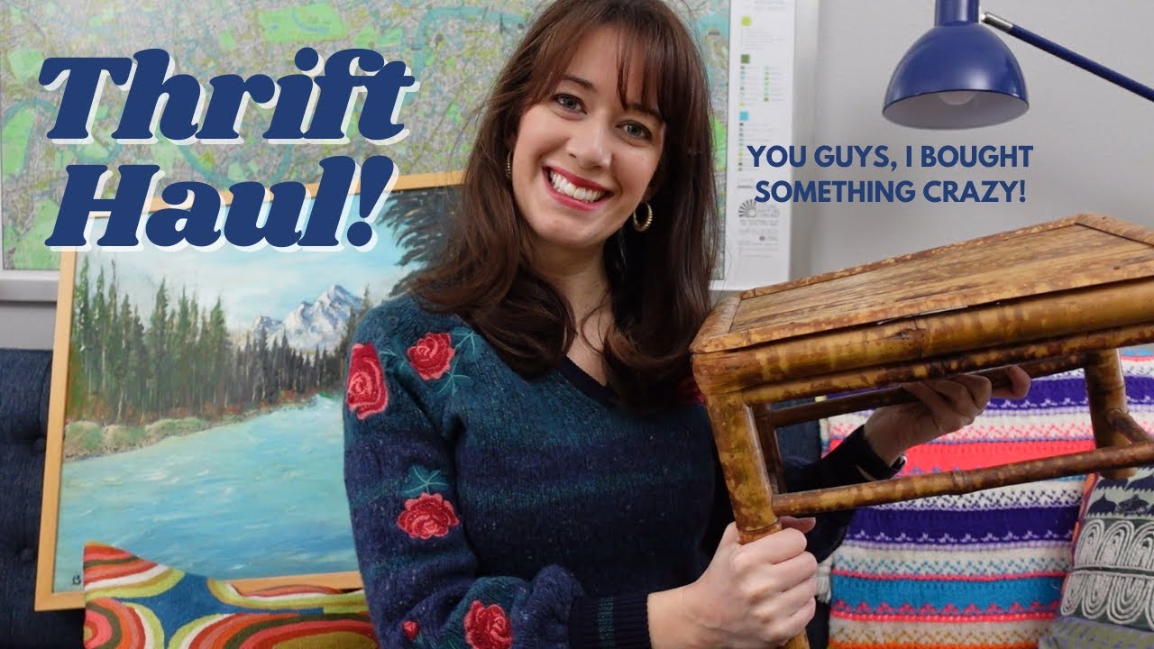 Crazy Facebook Marketplace Score! | Thrift with Me for Vintage Home Decor