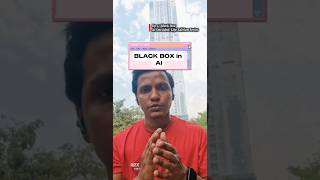 Black Box in Artifical Intelligence