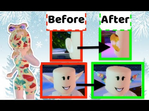 How To Change The Colour Of Your Ears Works With Any Ears Royale High Youtube - white goblin ears roblox