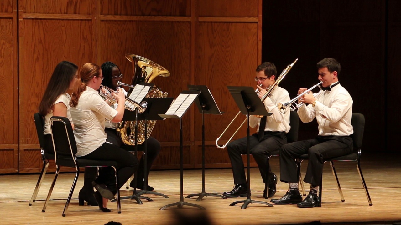 FSU Music Camps 2017. Honors Chamber Winds. Brass Quintet.
