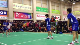 독도사랑배 시범경기 정재성/김기정 vs. 신백철/한토성 (2)