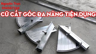 Cữ cắt góc đa năng tiện lợi.