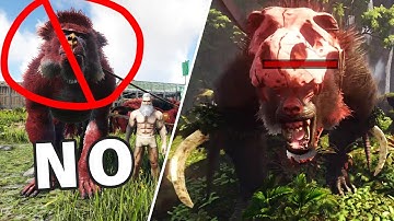 Why NOT to Use Dinopithecus against the KING BOSS ► Ark Lost Island Map