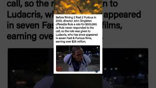 Ja Rule missed out on $500K role, Ludacris got it and earned over $25M. #FastAndFurious #JaRule