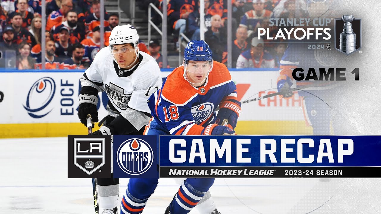 Gm 1: Kings @ Oilers 4/22 | NHL Highlights | 2024 Stanley Cup Playoffs