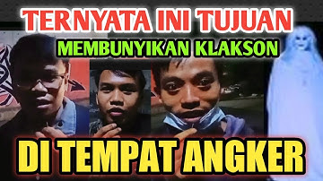 Tujuan Membunyikan Klakson Di TEMPAT ANGKER
