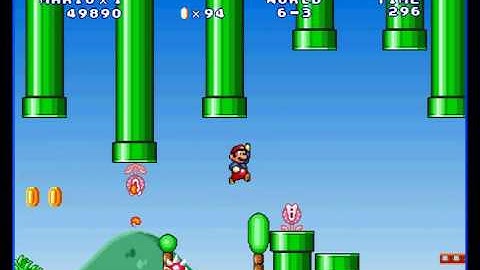 Mario Forever 4.0 Walkthrough (World 6)