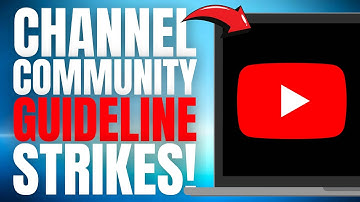 Where to Find your YouTube Channel Community Guideline Strikes! (2025 UPDATED GUIDE)