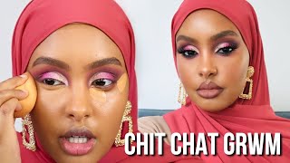 GIRL TALK |  Why Im Not Vlogging This Ramadan + Trying New Makeup *chit chat grwm*