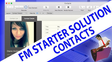 How Does FileMaker Contact Starter Solution Work-FileMaker Starter Solution-FileMaker Contact Video