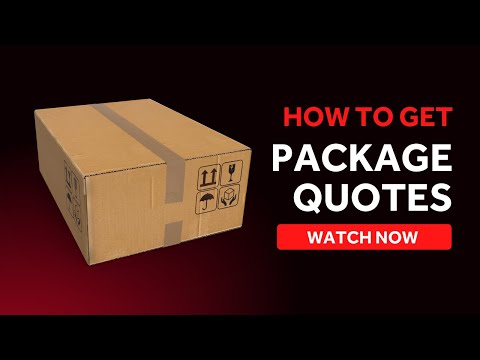How to Create a Package Quote on Freightcom - video from FREIGHTCOM