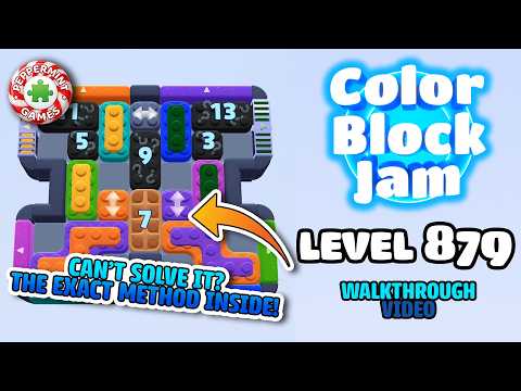 Color Block Jam - Level 879 Walkthrough Solution