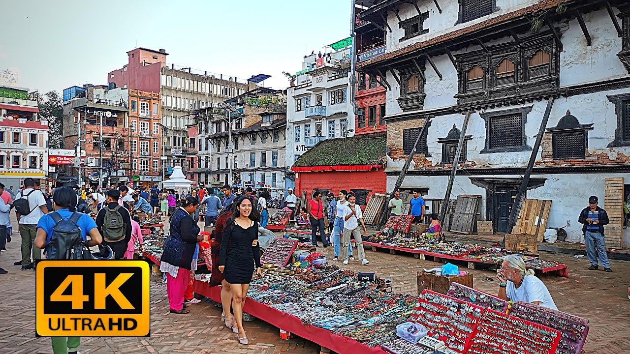 KATMANDÚ / NEPAL WALKING TOUR [4K] YouTube