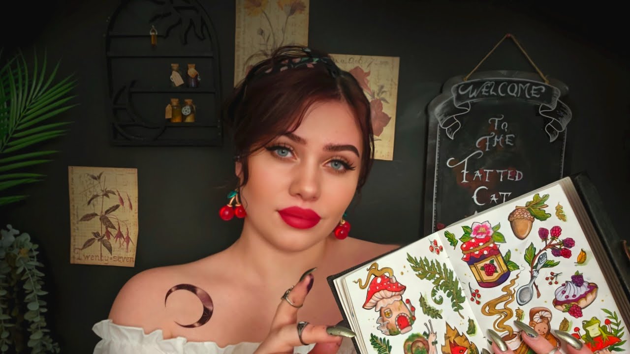 ASMR Roleplay - Fantasy Tattoo Shop Roleplay (LoFi) (softspoken)