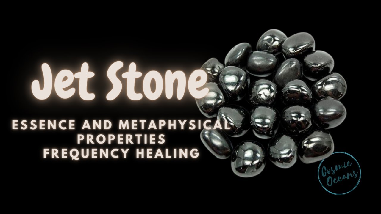 Jet Stone Crystal Healing Frequency Meditation Protection