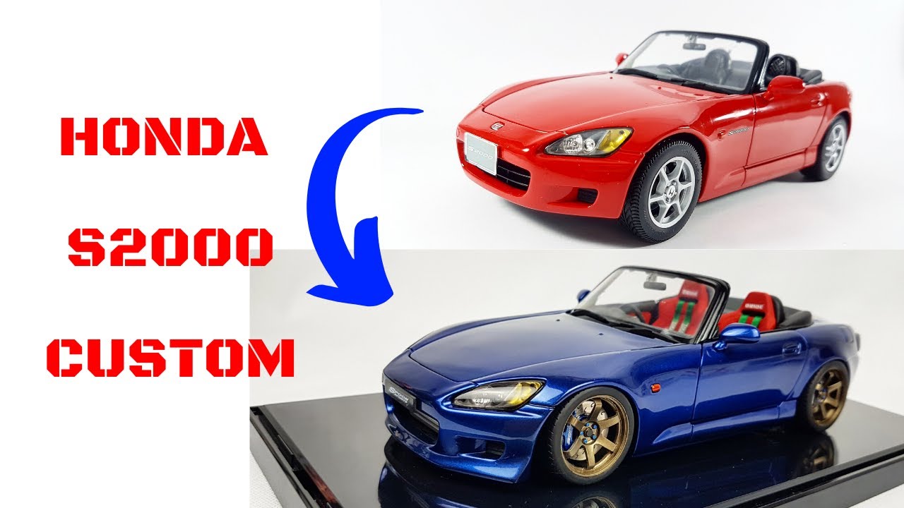 How to Customise and Restore a Honda S2000 Maisto 1/18 diecast model car